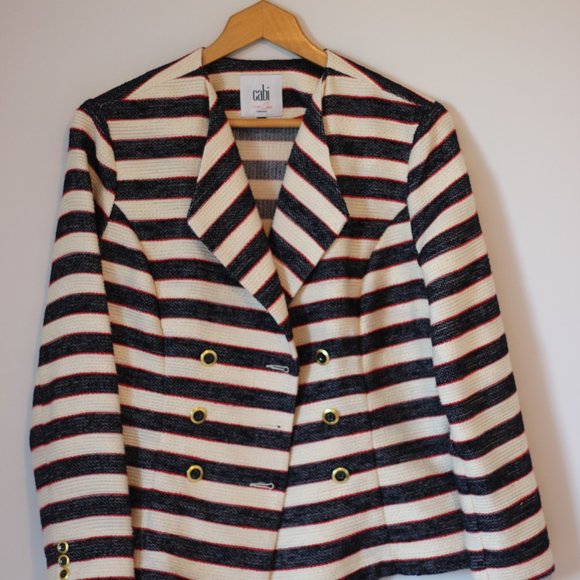 Classic striped blazer - Picture 3 of 7